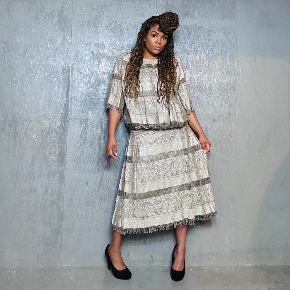 Vintage Skirt Set, M-L